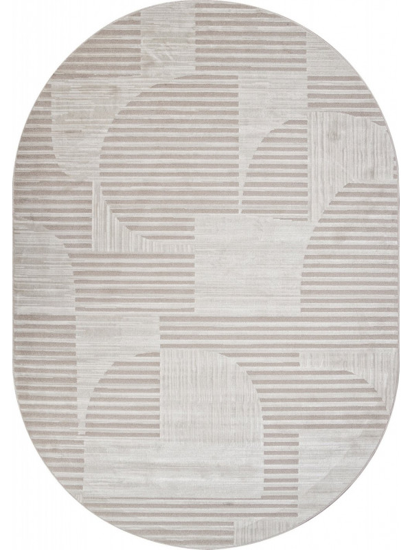Ковер F440 - CREAM - Овал - коллекция DIOS