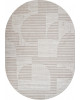 Ковер F440 - CREAM - Овал - коллекция DIOS
