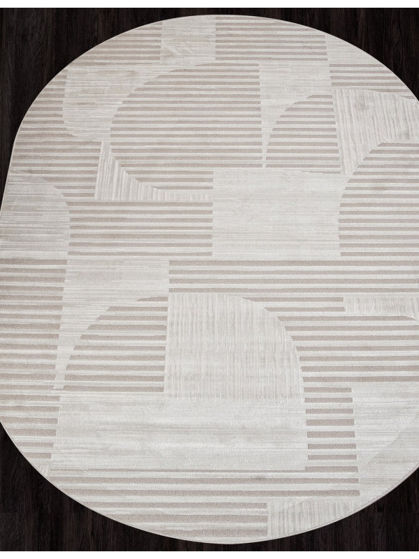 Ковер F440 - CREAM - Овал - коллекция DIOS