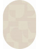 Ковер F440 - LIGHT CREAM - Овал - коллекция DIOS