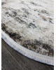 Ковер 9347B - GREY / BROWN - Овал - коллекция DOKU