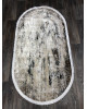 Ковер 9347B - GREY / BROWN - Овал - коллекция DOKU