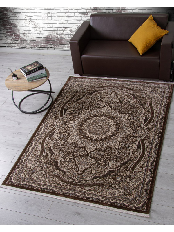 Ковер D415 - BROWN - Прямоугольник - коллекция DOLCE