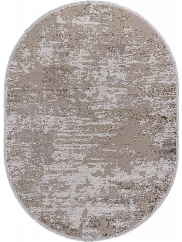 Ковер F201 - BEIGE - Овал - коллекция DOLCE