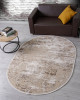 Ковер F201 - BEIGE - Овал - коллекция DOLCE