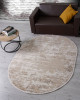 Ковер F201 - BEIGE - Овал - коллекция DOLCE