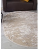 Ковер F201 - BEIGE - Овал - коллекция DOLCE