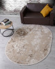 Ковер F202 - CREAM - Овал - коллекция DOLCE