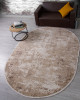 Ковер F204 - BEIGE - Овал - коллекция DOLCE