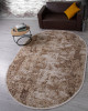 Ковер F204 - BEIGE - Овал - коллекция DOLCE