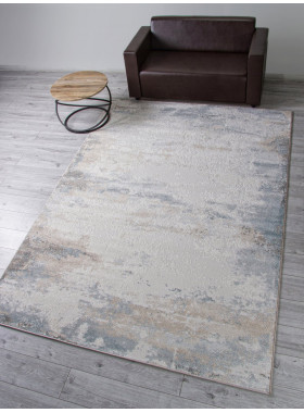 Ковер D994 - BEIGE-BLUE - Прямоугольник - коллекция DONA 3x4 м