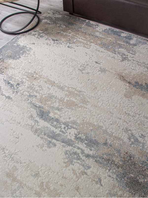 Ковер D994 - BEIGE-BLUE - Прямоугольник - коллекция DONA