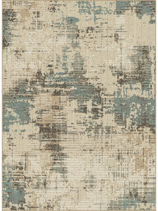 Ковер G230 - BEIGE-BLUE - Прямоугольник - коллекция DONA