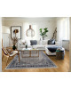 Ковер 00268 - GREY / BLUE - Прямоугольник - коллекция DUBAI