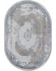 Ковер L278A - CREAM SHRINK / BLUE FDY - Овал - коллекция EFSAN