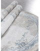 Ковер L278A - CREAM SHRINK / BLUE FDY - Овал - коллекция EFSAN