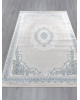 Ковер Q010A - CREAM SHRINK / BLUE FDY - Прямоугольник - коллекция EFSAN