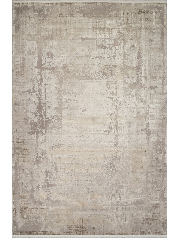 Ковер A156AS - GREY / L.BEIGE - Прямоугольник - коллекция EMPEROS OLIMPOS