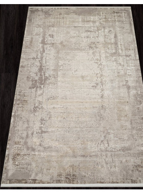 Ковер A156AS - GREY / L.BEIGE - Прямоугольник - коллекция EMPEROS OLIMPOS 0,8x1,5 м