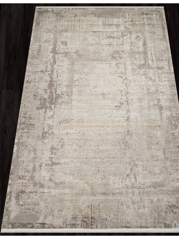 Ковер A156AS - GREY / L.BEIGE - Прямоугольник - коллекция EMPEROS OLIMPOS