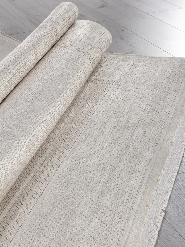 Ковер A802AP - L.BEIGE / GREY - Прямоугольник - коллекция EMPEROS OLIMPOS
