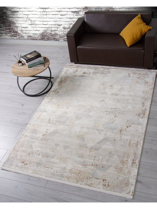 Ковер F726AD - BEIGE / L.BROWN - Прямоугольник - коллекция EMPEROS OLIMPOS