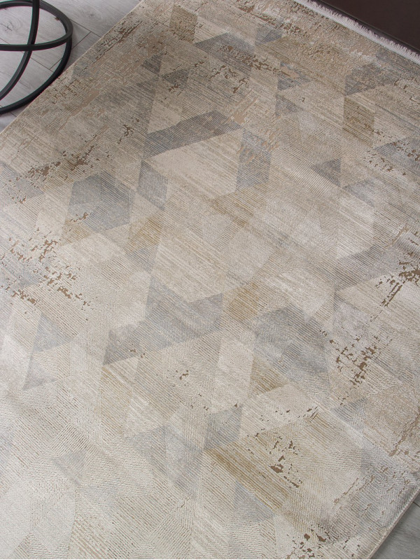 Ковер F726AD - BEIGE / L.BROWN - Прямоугольник - коллекция EMPEROS OLIMPOS