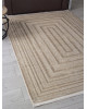 Ковер H883AD - L.BEIGE / BEIGE - Прямоугольник - коллекция EMPEROS OLIMPOS