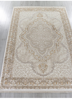 Ковер 27226A - BEIGE / BEIGE - Прямоугольник - коллекция ESSA 2x4 м