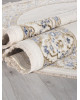 Ковер 27236A - CREAM / BLUE - Овал - коллекция ESSA