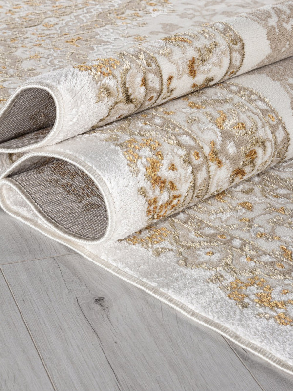Ковер 27239A - CREAM / BEIGE - Прямоугольник - коллекция ESSA