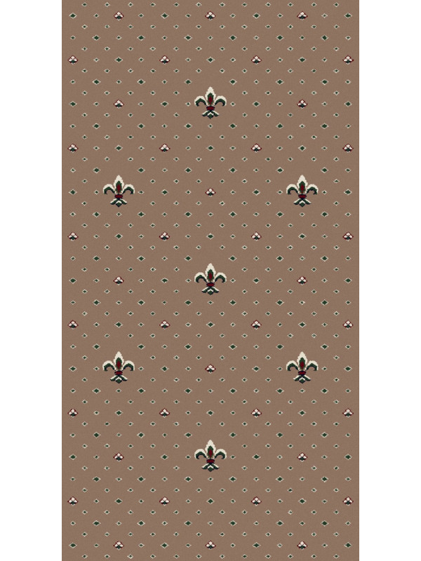 Ковер E027 - DARK BEIGE - Прямоугольник - коллекция ETALON