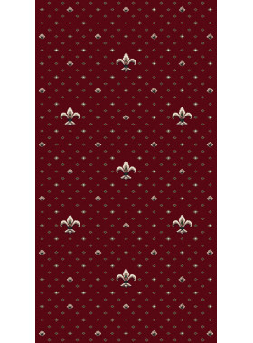 Ковер E027 - RED - Прямоугольник - коллекция ETALON 0,8x1,5 м