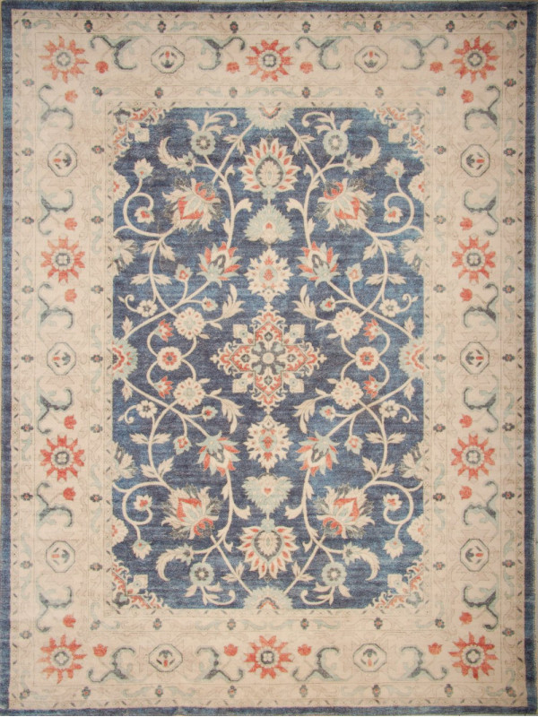 Ковер PX6501 - BLUE - Прямоугольник - коллекция ETHNIC