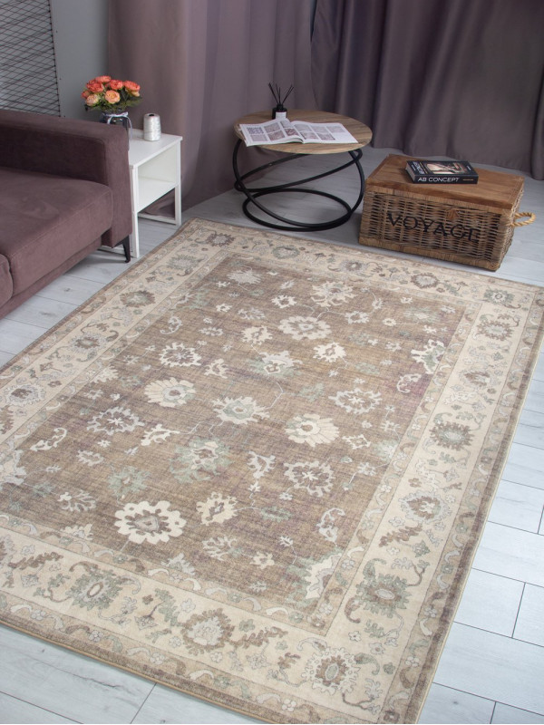 Ковер PX6502 - BEIGE - Прямоугольник - коллекция ETHNIC