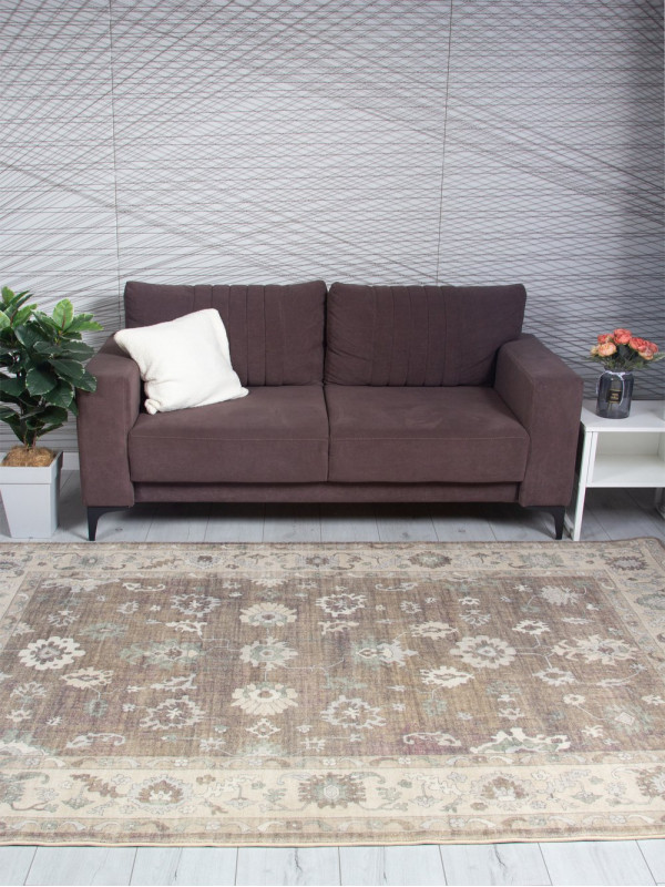 Ковер PX6502 - BEIGE - Прямоугольник - коллекция ETHNIC