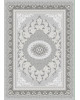 Ковер 9114G - GREY / GREY - Прямоугольник - коллекция FLORA