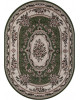 Ковер 5444 - GREEN - Овал - коллекция GAVANA
