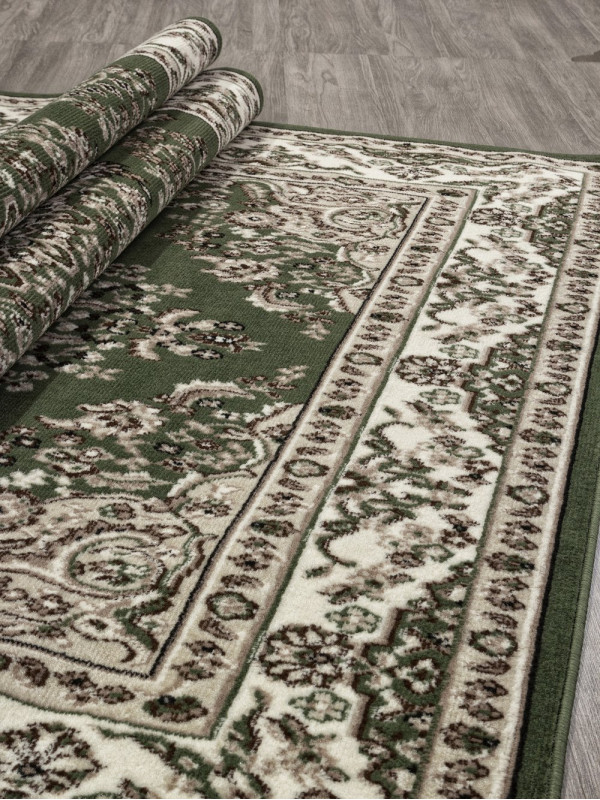 Ковер D285 - GREEN - Прямоугольник - коллекция GAVANA