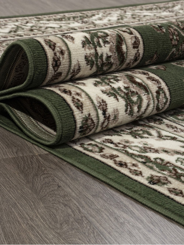 Ковер D285 - GREEN - Прямоугольник - коллекция GAVANA