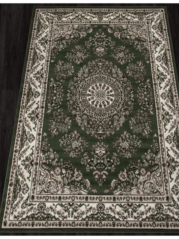 Ковер D285 - GREEN - Прямоугольник - коллекция GAVANA