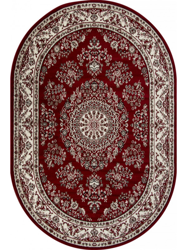 Ковер D285 - RED - Овал - коллекция GAVANA