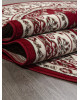Ковер D285 - RED - Овал - коллекция GAVANA