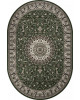 Ковер D409 - GREEN - Овал - коллекция GAVANA
