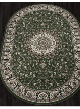 Ковер D409 - GREEN - Овал - коллекция GAVANA 2,5x4 м