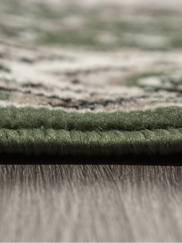 Ковер D409 - GREEN - Овал - коллекция GAVANA