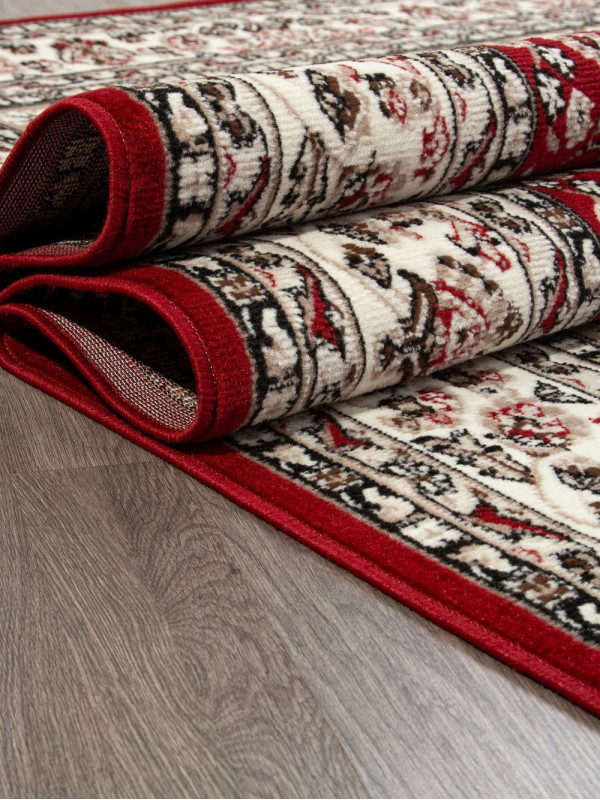 Ковер D411 - RED - Прямоугольник - коллекция GAVANA