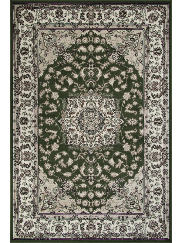 Ковер D412 - GREEN - Прямоугольник - коллекция GAVANA
