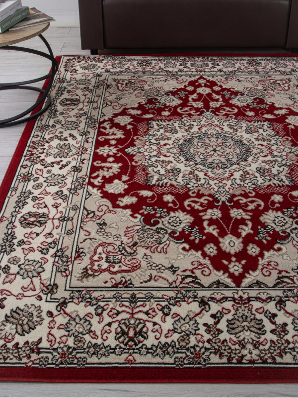 Ковер D412 - RED - Прямоугольник - коллекция GAVANA