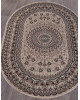 Ковер D504 - BEIGE - Овал - коллекция GAVANA